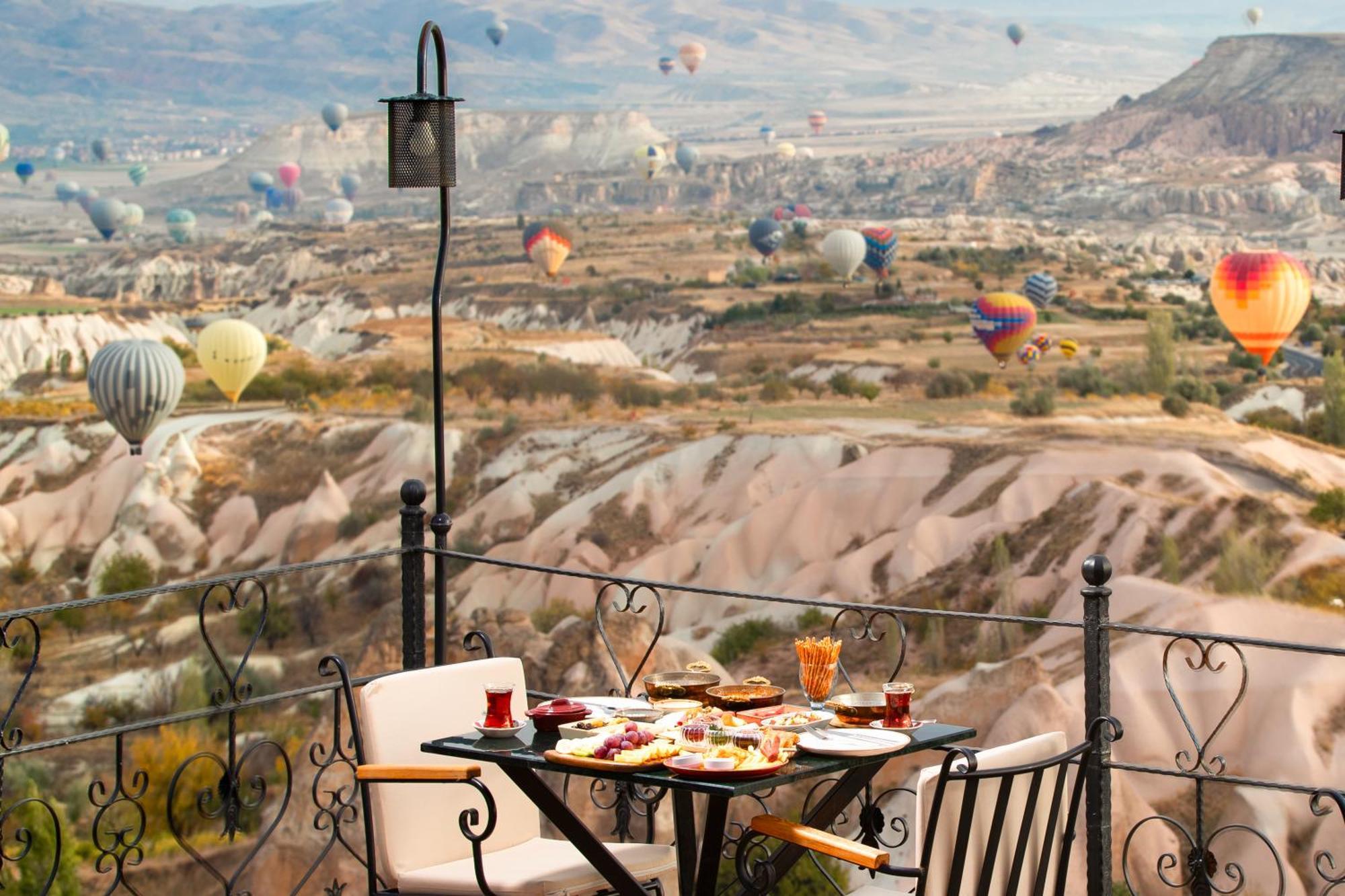 Simera In Cappadocia - Special Class - Best View Rooftop Uchisar Exterior foto