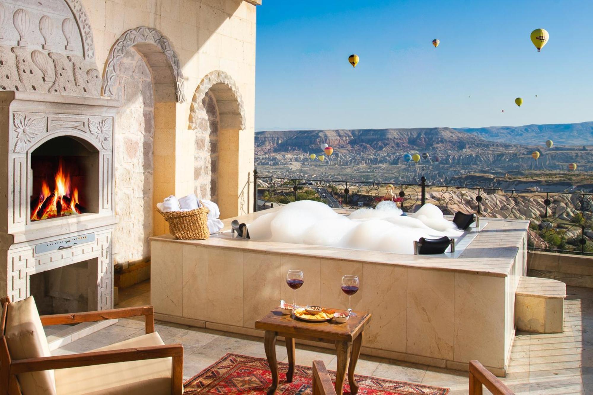 Hotel Simera In Cappadocia - Special Class - Best View Rooftop Uchisar Exterior foto