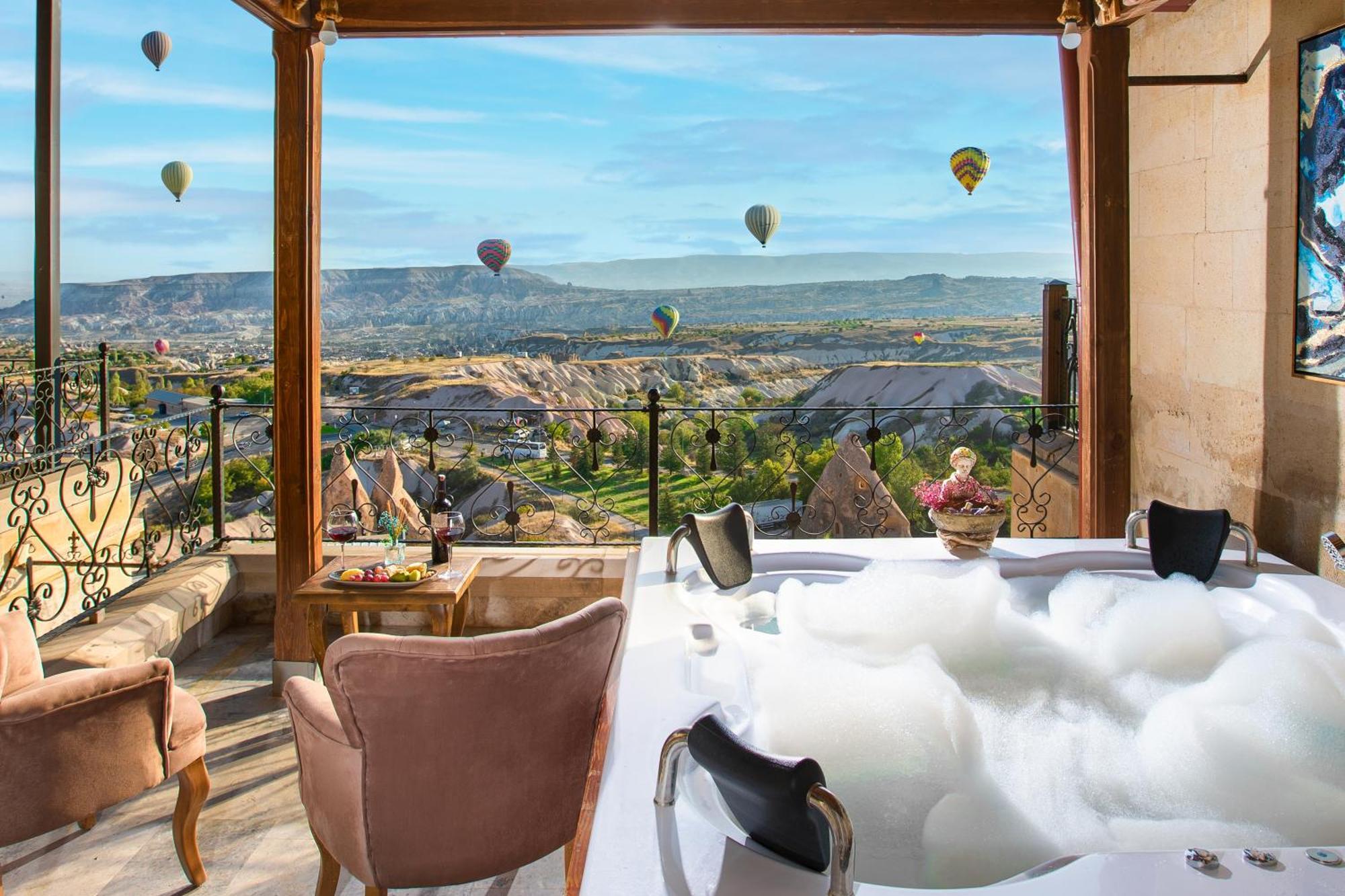 Hotel Simera In Cappadocia - Special Class - Best View Rooftop Uchisar Exterior foto