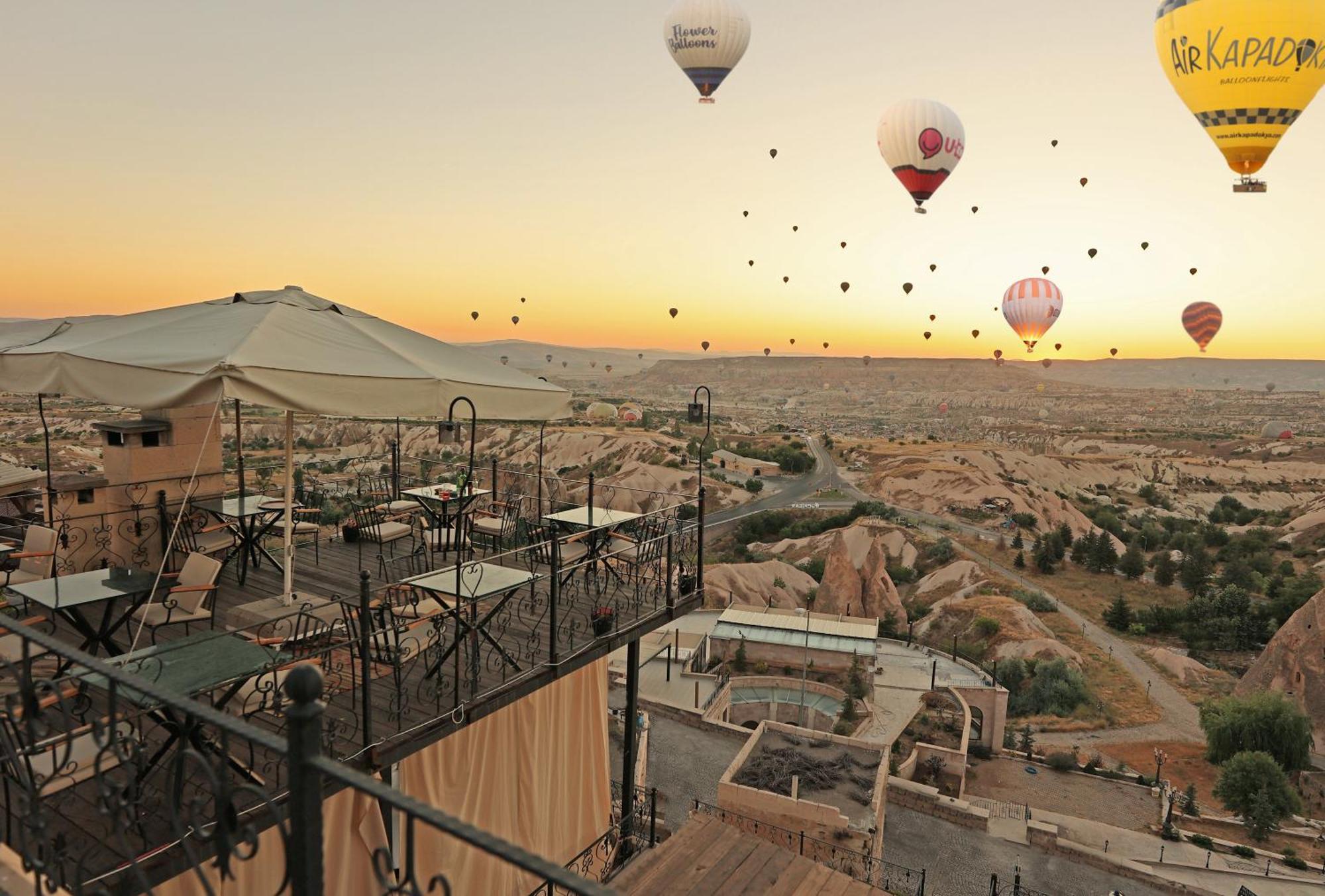 Hotel Simera In Cappadocia - Special Class - Best View Rooftop Uchisar Exterior foto